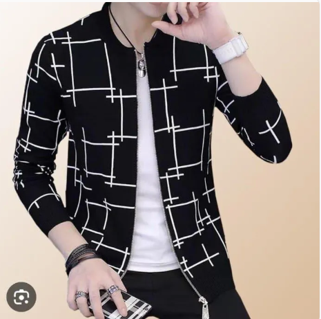 Men's Graphic Sublimation Fleece Jacket - 1 Pc