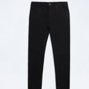 Men's Plain Black Denim Jeans - 1 Pc Casual Wear in Multiple Sizes